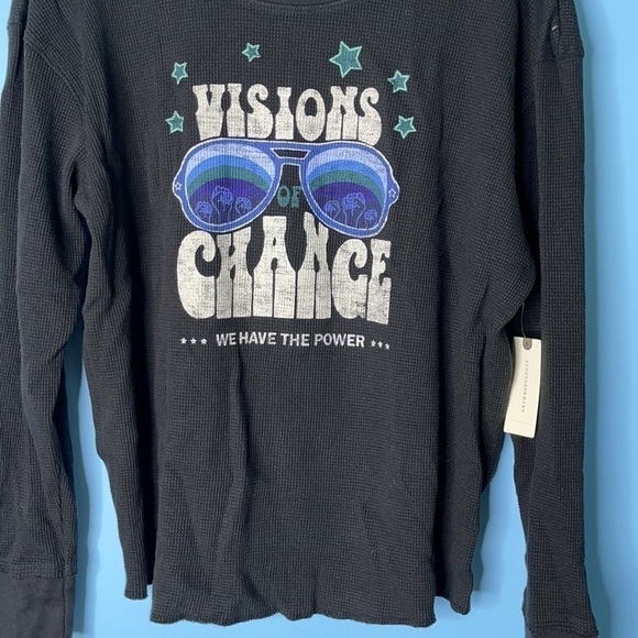 𝅺NEW Anthropologie Waffle Visions Change Thermal Top US M - Picture 4 of 8